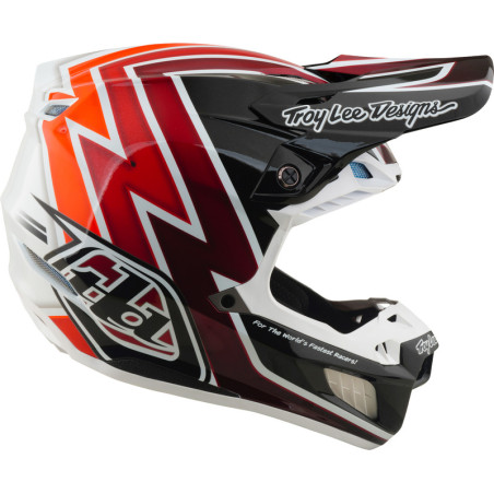 Casque TROY LEE DESIGNS SE5 Composite Mips Boltz - noir/rouge
