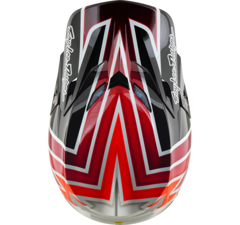 Casque TROY LEE DESIGNS SE5 Composite Mips Boltz - noir/rouge