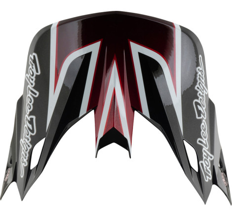 Casque TROY LEE DESIGNS SE5 Composite Mips Boltz - noir/rouge