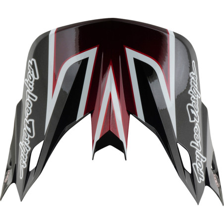 Casque TROY LEE DESIGNS SE5 Composite Mips Boltz - noir/rouge