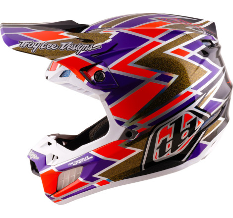 Casque TROY LEE DESIGNS SE5 Carbon Mips Flush - violet