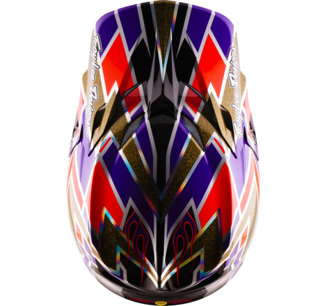 Casque TROY LEE DESIGNS SE5 Carbon Mips Flush - violet