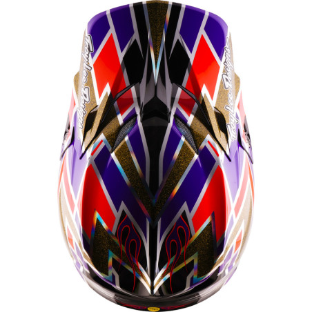 Casque TROY LEE DESIGNS SE5 Carbon Mips Flush - violet