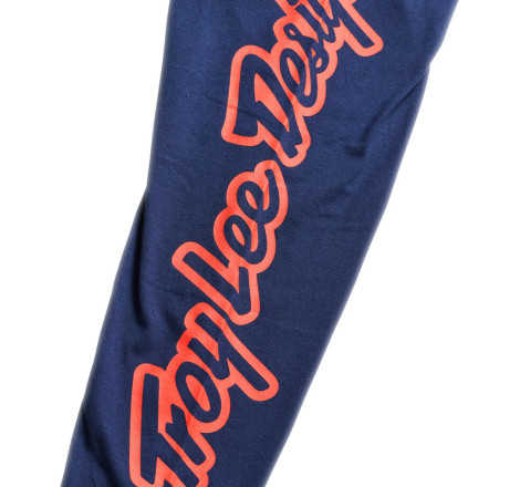 T-Shirt TROY LEE DESIGNS Long Sleeve Signature - Navy