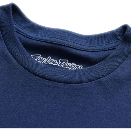 T-Shirt TROY LEE DESIGNS Long Sleeve Signature - Navy