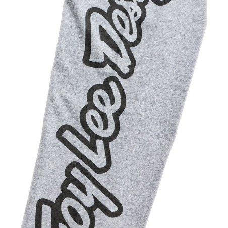 T-Shirt TROY LEE DESIGNS Long Sleeve Signature - Gray Heather