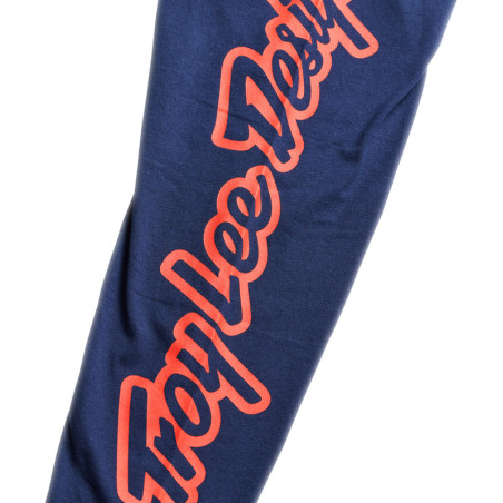 T-Shirt TROY LEE DESIGNS Long Sleeve Signature - Navy