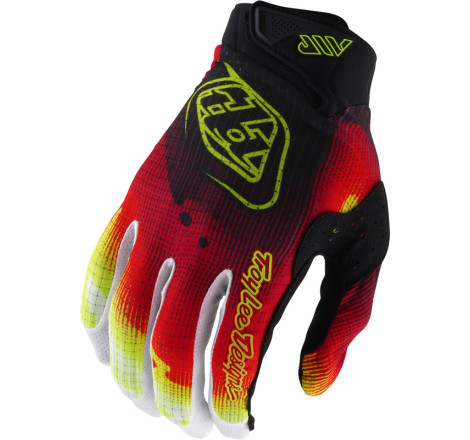 Gants TROY LEE DESIGNS Air Illusion - rouge/noir