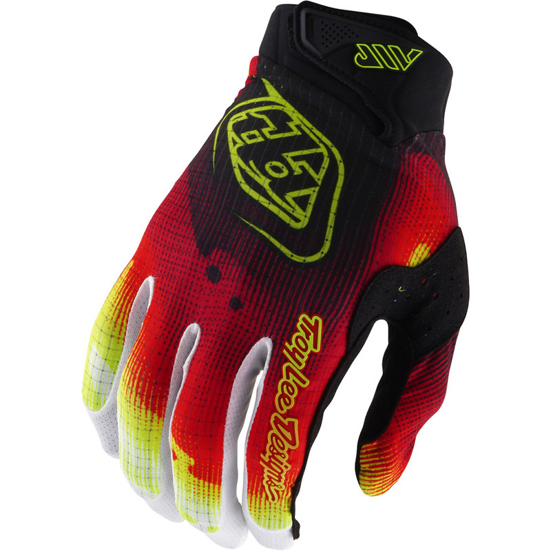Gants TROY LEE DESIGNS Air Illusion - rouge/noir