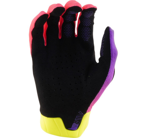 Gants TROY LEE DESIGNS Air Aura - Flo Yellow