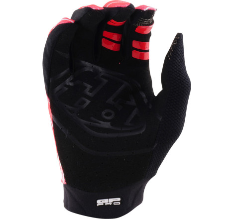 Gants TROY LEE DESIGNS GP PRO Stagger - noir/rouge