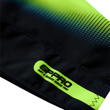 Pantalon TROY LEE DESIGNS GP Pro Imprint - gris/Flo Yellow