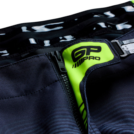 Pantalon TROY LEE DESIGNS GP Pro Imprint - gris/Flo Yellow