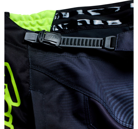 Pantalon TROY LEE DESIGNS GP Pro Imprint - gris/Flo Yellow