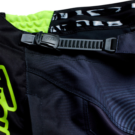 Pantalon TROY LEE DESIGNS GP Pro Imprint - gris/Flo Yellow