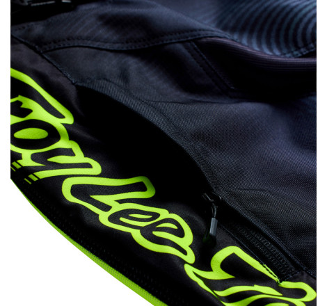 Pantalon TROY LEE DESIGNS GP Pro Imprint - gris/Flo Yellow