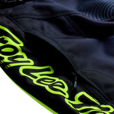 Pantalon TROY LEE DESIGNS GP Pro Imprint - gris/Flo Yellow