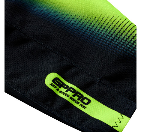 Pantalon TROY LEE DESIGNS GP Pro Imprint - gris/Flo Yellow