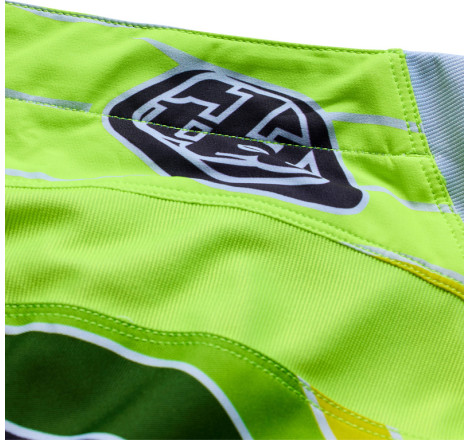 Pantalon TROY LEE DESIGNS GP Pro Stagger - Gunmetal/Neo Yellow