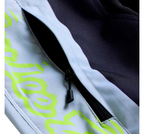 Pantalon TROY LEE DESIGNS GP Pro Stagger - Gunmetal/Neo Yellow