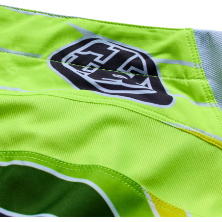 Pantalon TROY LEE DESIGNS GP Pro Stagger - Gunmetal/Neo Yellow