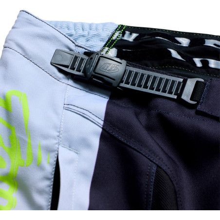 Pantalon TROY LEE DESIGNS GP Pro Stagger - Gunmetal/Neo Yellow