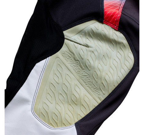 Pantalon TROY LEE DESIGNS SE Pro Wander - blanc/Gunmetal