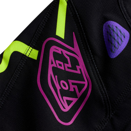 Pantalon TROY LEE DESIGNS SE Pro Wander - noir/Neo Purple