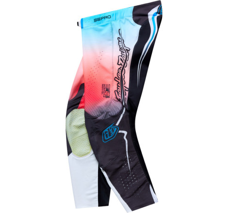 Pantalon TROY LEE DESIGNS SE Pro Wander - blanc/Gunmetal