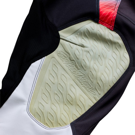 Pantalon TROY LEE DESIGNS SE Pro Wander - blanc/Gunmetal