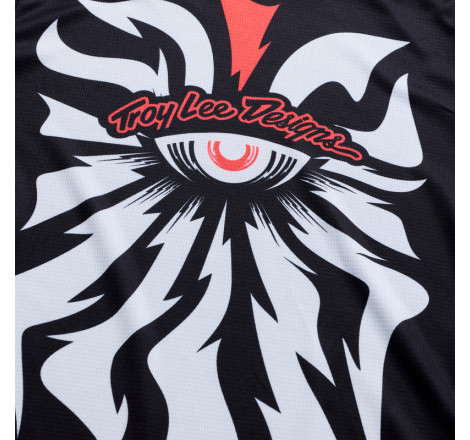 Maillot TROY LEE DESIGNS GP Pro Cyclops - noir/Neo Red