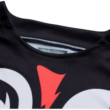 Maillot TROY LEE DESIGNS GP Pro Cyclops - noir/Neo Red