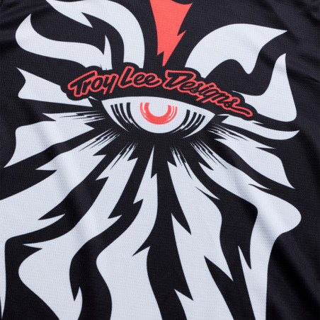 Maillot TROY LEE DESIGNS GP Pro Cyclops - noir/Neo Red