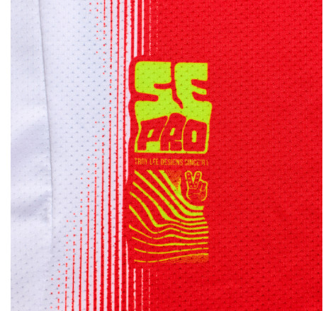 Maillot enfant TROY LEE DESIGNS SE Pro Illusion - rouge/noir
