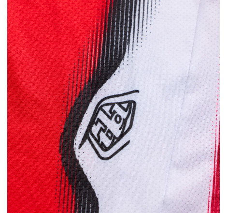 Maillot enfant TROY LEE DESIGNS SE Pro Illusion - rouge/noir