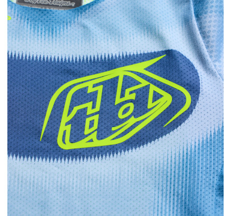 Maillot enfant TROY LEE DESIGNS SE Pro Illusion - Slate/Flo Yellow