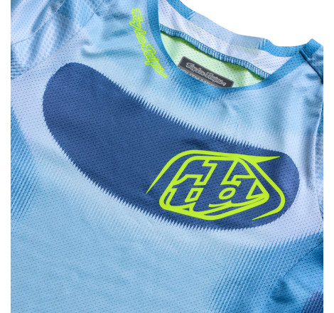 Maillot enfant TROY LEE DESIGNS SE Pro Illusion - Slate/Flo Yellow