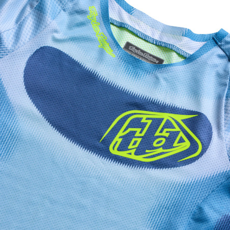 Maillot enfant TROY LEE DESIGNS SE Pro Illusion - Slate/Flo Yellow
