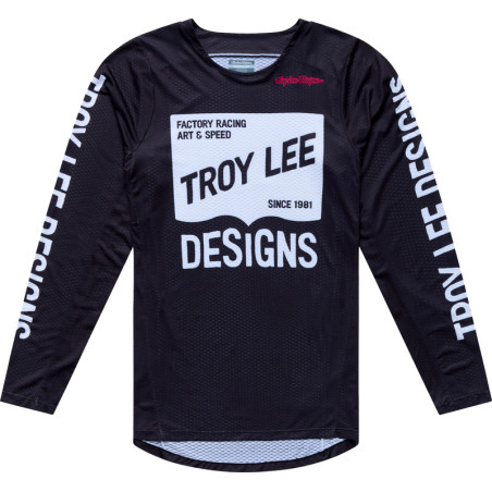 Maillot TROY LEE DESIGNS GP Pro Air Locked - noir