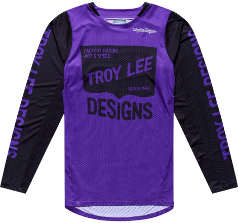 Maillot TROY LEE DESIGNS GP Pro Air Locked - Neo Purple