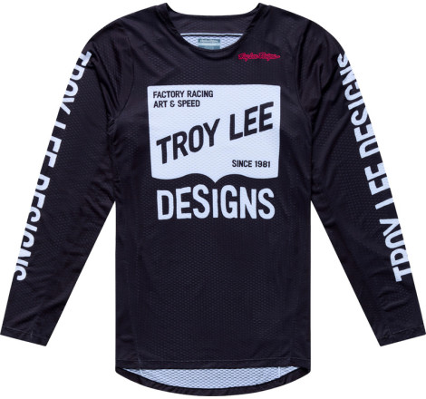 Maillot TROY LEE DESIGNS GP Pro Air Locked - noir