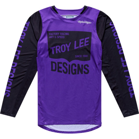 Maillot TROY LEE DESIGNS GP Pro Air Locked - Neo Purple