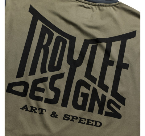 Maillot TROY LEE DESIGNS Ruckus Offroad Barz - Army/Carbon