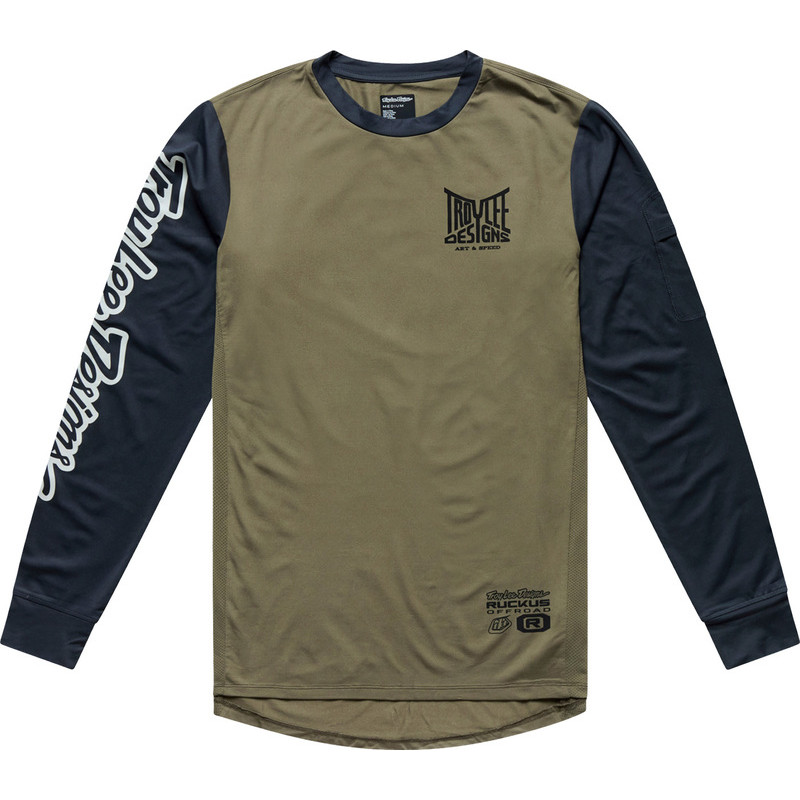 Maillot TROY LEE DESIGNS Ruckus Offroad Barz - Army/Carbon