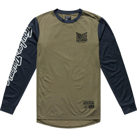 Maillot TROY LEE DESIGNS Ruckus Offroad Barz - Army/Carbon