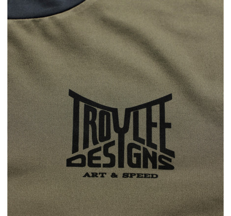 Maillot TROY LEE DESIGNS Ruckus Offroad Barz - Army/Carbon