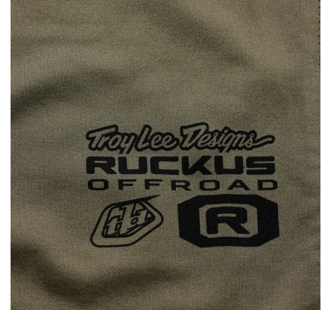 Maillot TROY LEE DESIGNS Ruckus Offroad Barz - Army/Carbon