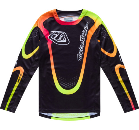 Maillot enfant TROY LEE DESIGNS GP Pro Aura - noir