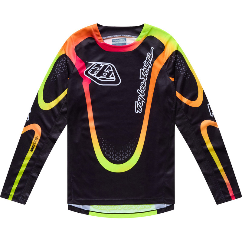 Maillot enfant TROY LEE DESIGNS GP Pro Aura - noir