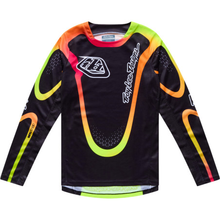 Maillot enfant TROY LEE DESIGNS GP Pro Aura - noir